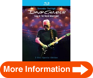 Introducing David Gilmour Remember That Night Live At The Royal Albert Hall Bluray